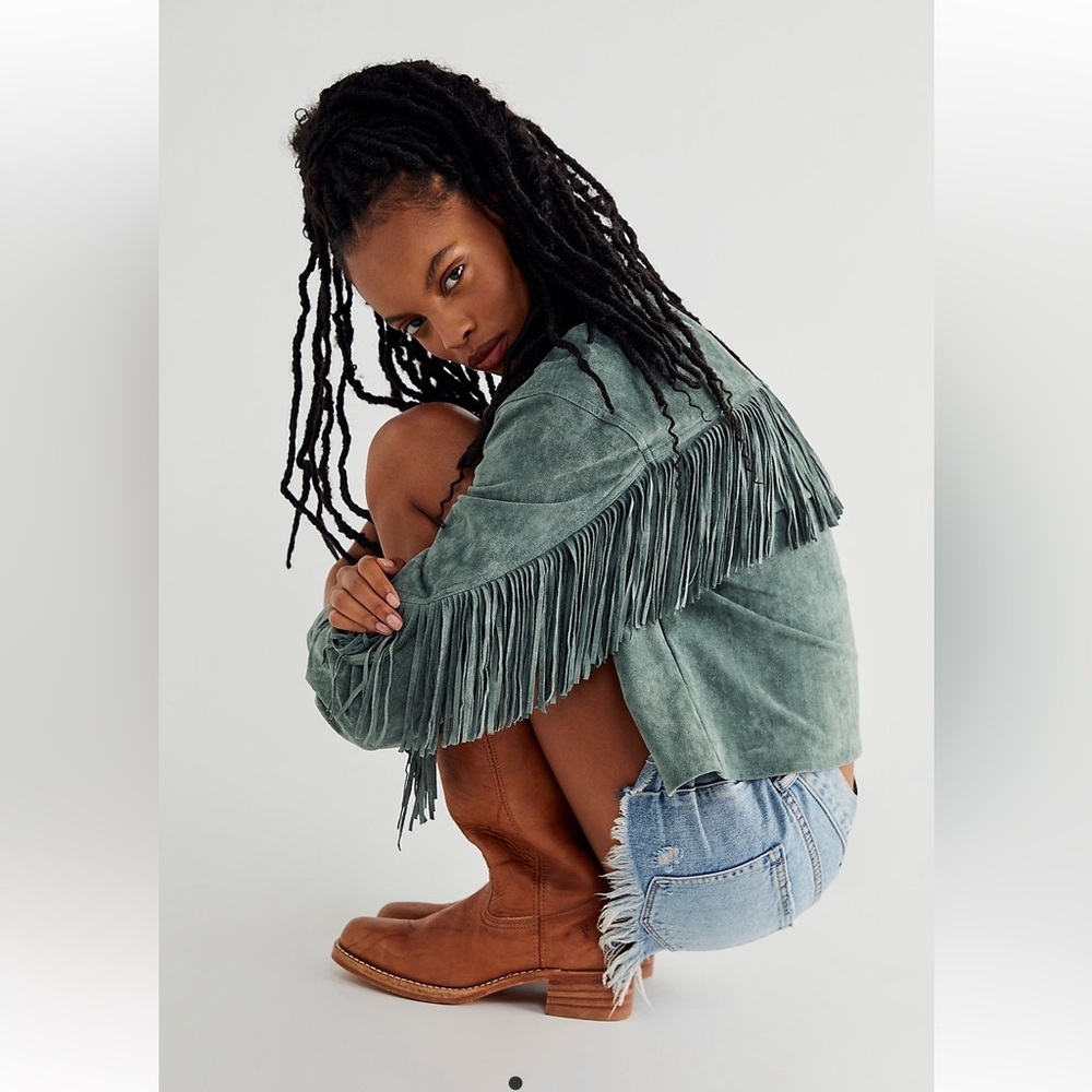 Free People Twist & Shout Vegan Shacket